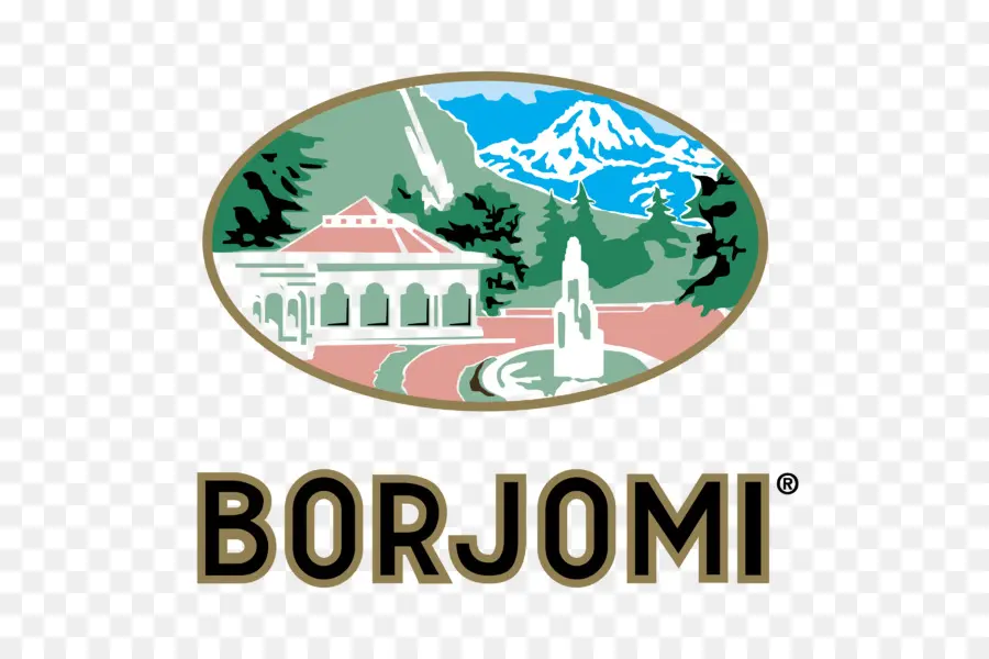 โลโก้ Borjomi，น้ำแร่ PNG