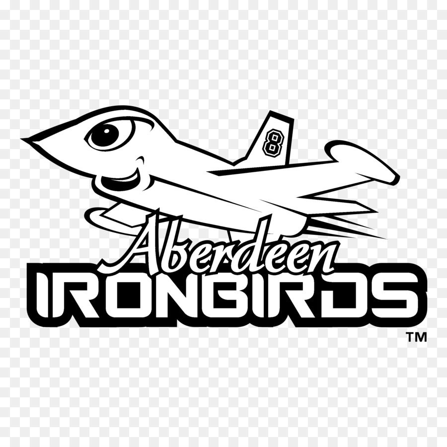 โลโก้เครื่องบิน，อเบอร์ดีน Ironbirds PNG