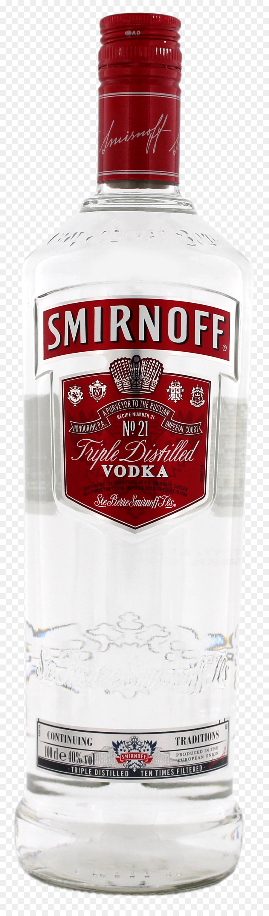 Smirnoff Vodka，ขวด PNG