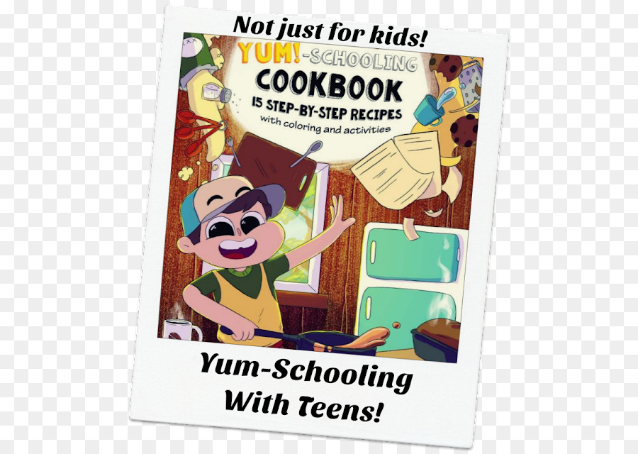 สร้างสรรค์ของเด็กน้อย Yumschooling Cookbook，วรรณกรรมตำรา PNG