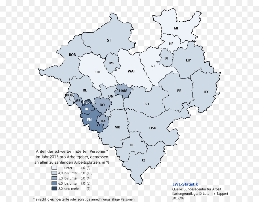 แผนที่，ทางเหนือ Rhinewestphalia PNG