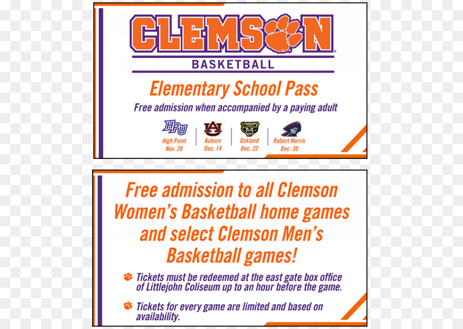 Clemson มหาวิทยาลัย，Clemson น่ารักเจ้าเสือหรือฟุตบอล PNG