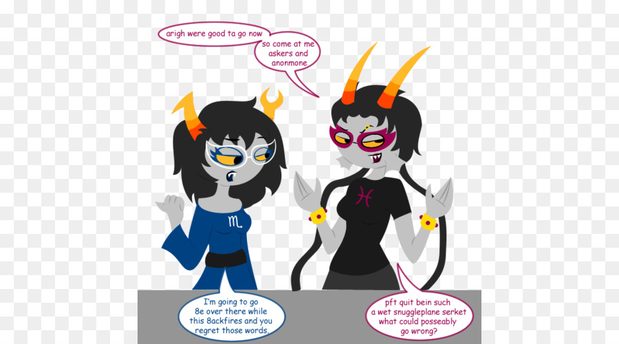 Homestuck，สันหลัง PNG