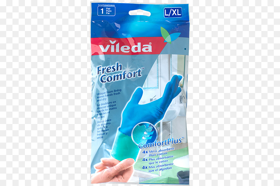 Vileda เพิ่งปลอบโยนถุงมือ，Vileda PNG