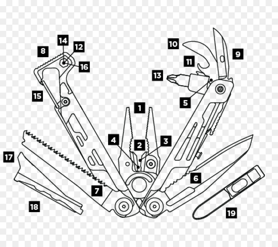 Multifunction เครื่องมือมีด，มีด PNG