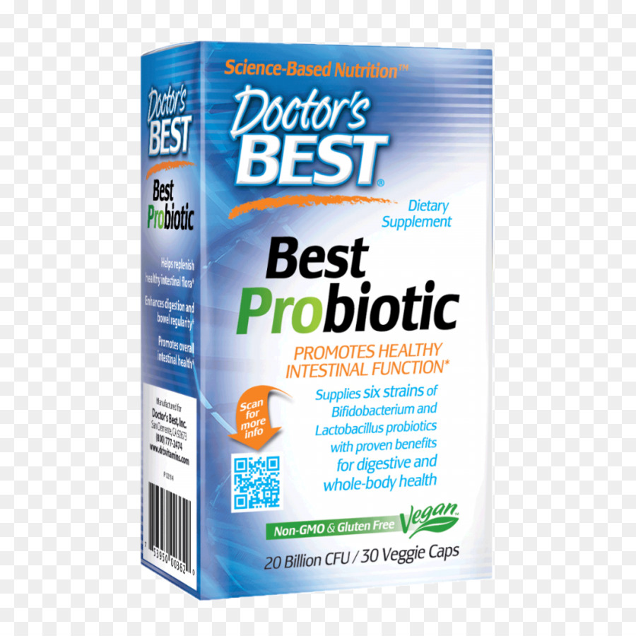 หมอที่ดีที่สุดที่ดีที่สุด Probiotic 20 ล้าน Cfu 30 กินมังสวิรัติเหมือนเดิ Capsules，โป รไบ โอ ติก PNG