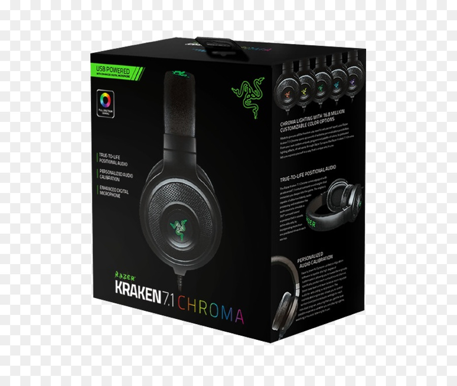 Razer แคร็กเก้น 71 Chroma，ชุด หู ฟัง PNG