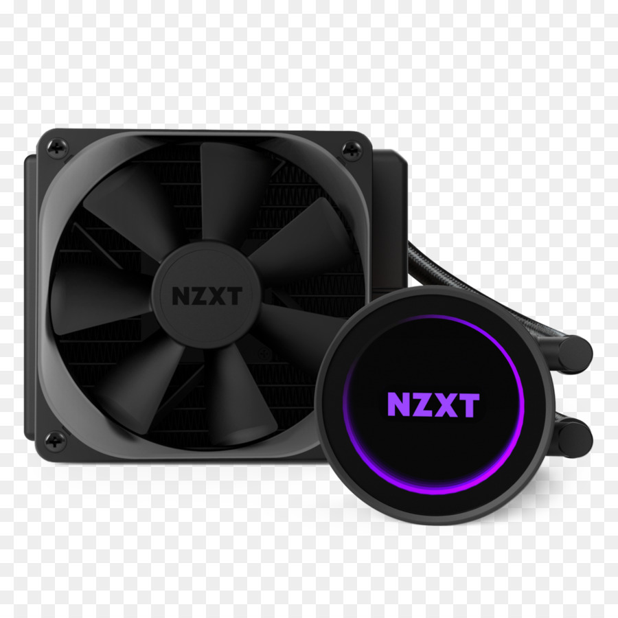 Nzxt แคร็กเก้น Aio ของเหลวหน่วยประมวลผลเจ๋ง，คอมพิวเตอร์ของระบบทางใจเย็นส่วน PNG