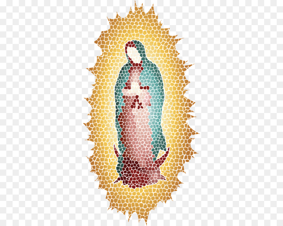 Mosaic Virgin Mary，แมรี่บริสุทธิ์ PNG