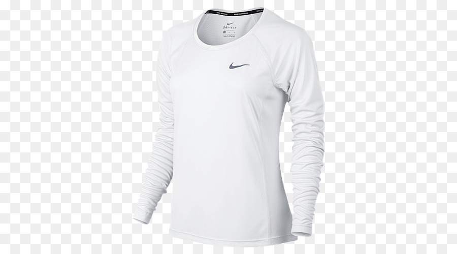 เสื้อเชิ้ตแขนยาวสีขาว，Nike PNG