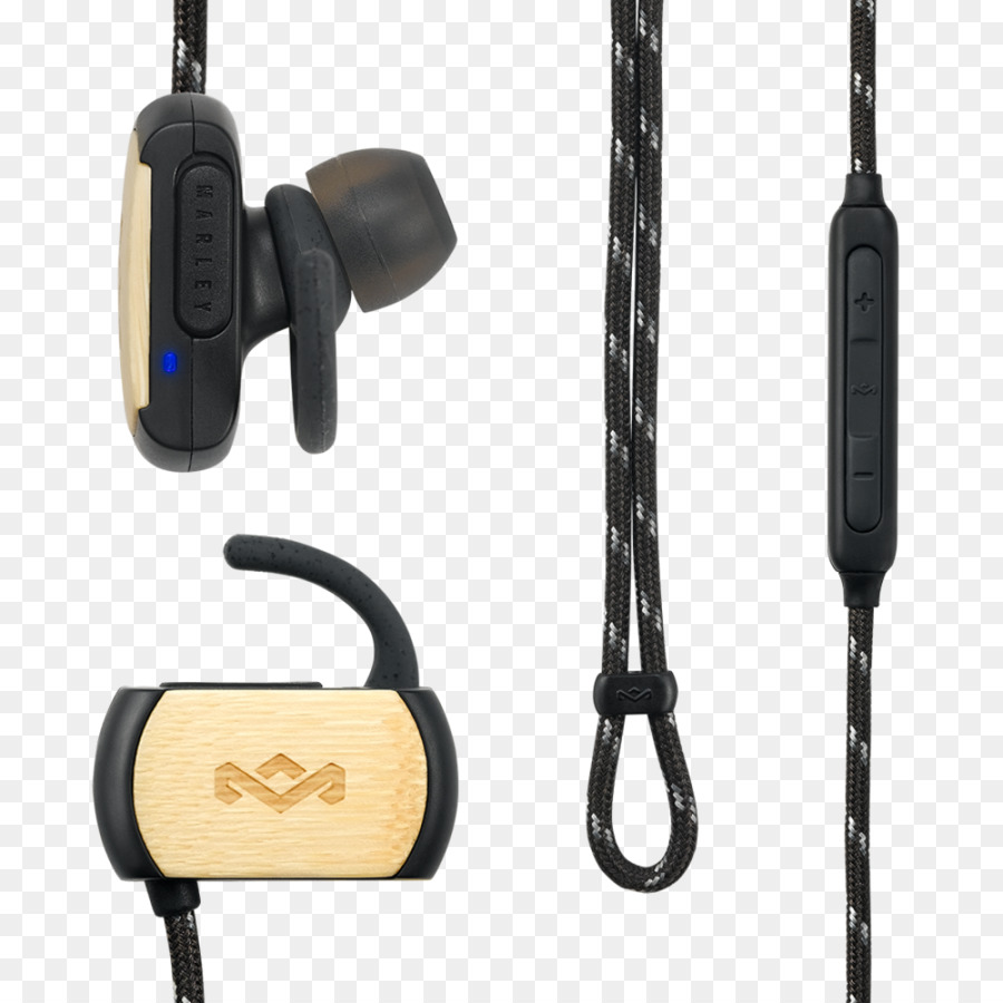 บ้านของมาร์ลีย์ Emfe053sb อเดินทาง Bt บลูทูธเครือข่ายไร้สาย Earbuds Signa，ไมโครโฟน PNG