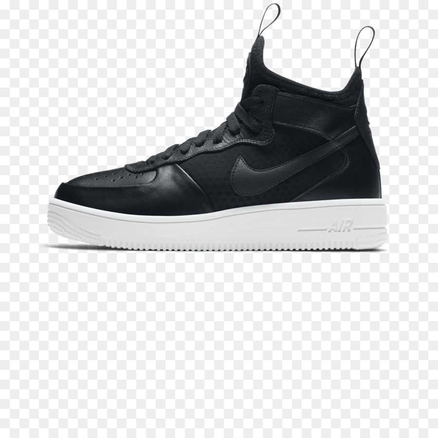 Nike อากาศกำลัง 1 Ultraforce ช่วงกลางของผู้หญิงผิวดำ，รองเท้ากีฬา PNG