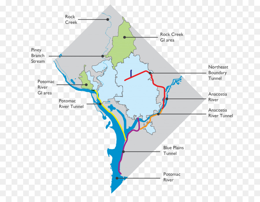 Anacostia แม่น้ำ，เขตของโคลัมเบียน้ำและท่อน้ำเสียบ้างอำนาจ PNG