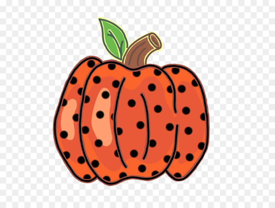 Polka Dot Pumpkin，ฮัลโลวีน PNG