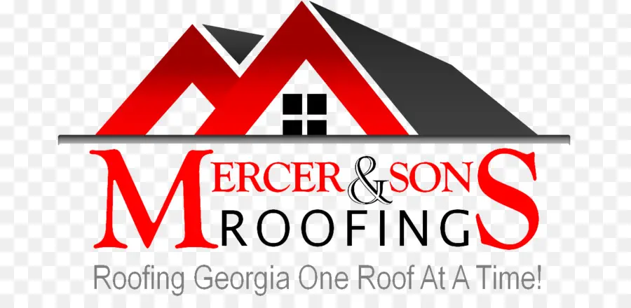 โลโก้ Mercer Sons Roofing，หลังคา PNG