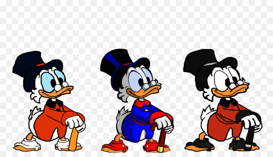 สครูจ Mcduck，เป็ด PNG