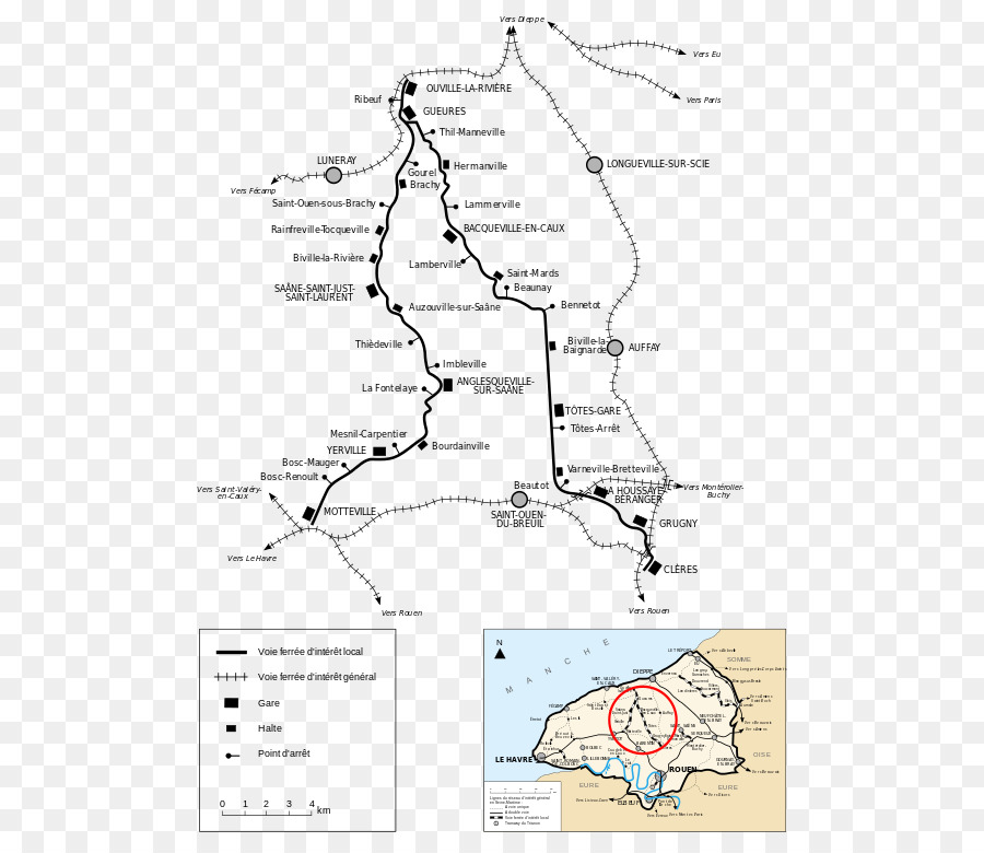 Petits รฝึกอบรม Et Tramways Hautnormands，อัพเปอร์อี Normandy PNG