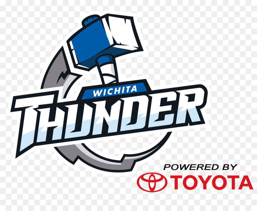 โลโก้ Wichita Thunder，ฮอกกี้ PNG