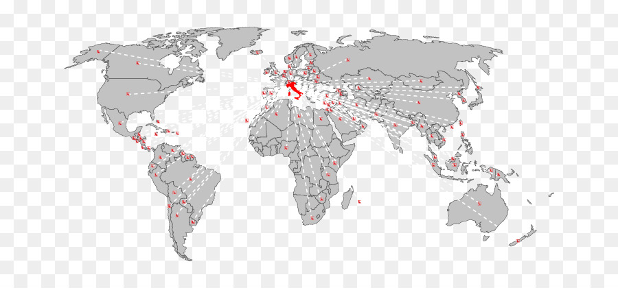 แผนที่โลก，ประเทศ PNG