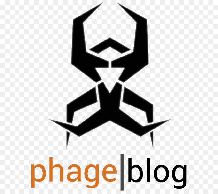 โลโก้บล็อก Phage，แบคทีเรีย PNG