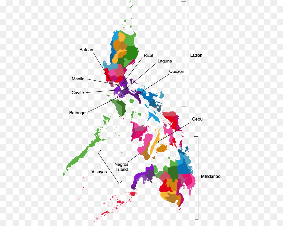 แผนที่ฟิลิปปินส์，ภูมิภาค PNG