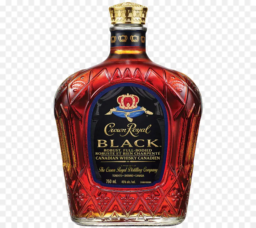 Crown Royal Black，วิสกี้ PNG