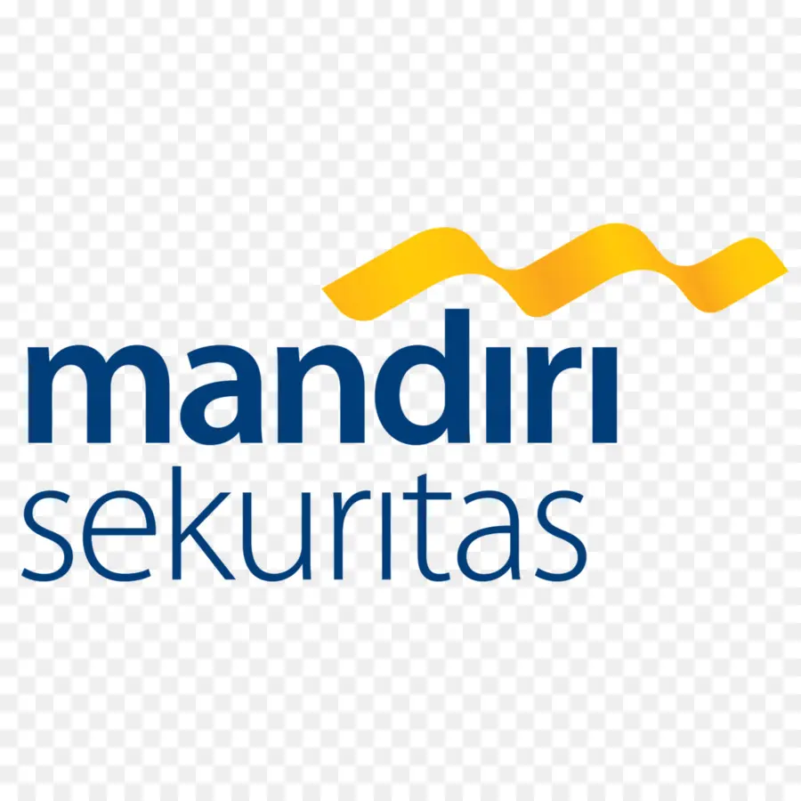 Mandiri Sekuritas，สีฟ้า PNG