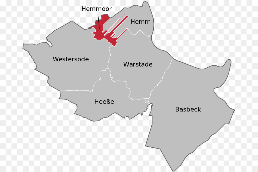 แผนที่ Hemmoor，ภูมิภาค PNG