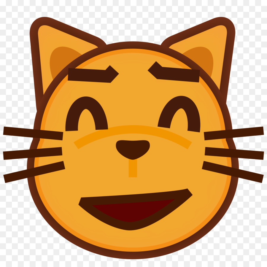 หน้ากับน้ำตาแห่งความสุข Emoji，แมว PNG