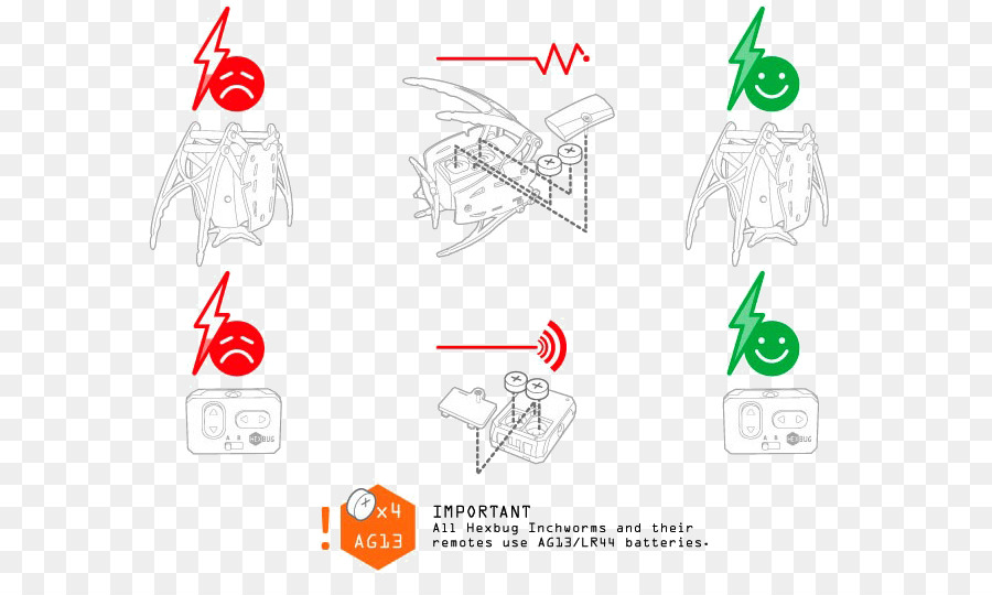 Hexbug，Hexbug แมงมุม PNG