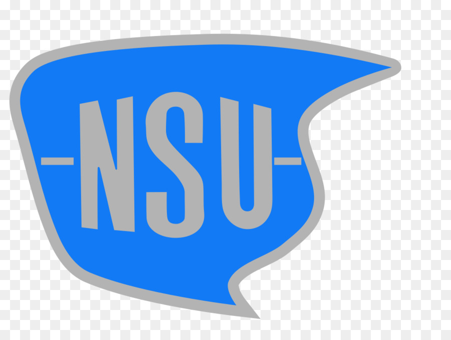 โลโก้ Nsu，สีฟ้า PNG