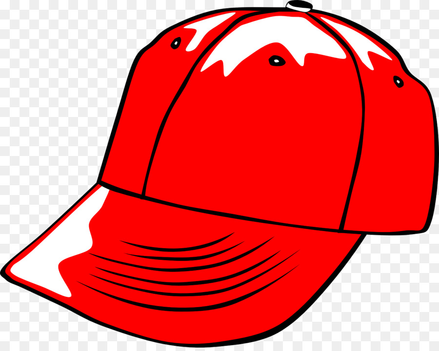 หมวก，สวมหมวกเบสบอลสีแดง PNG