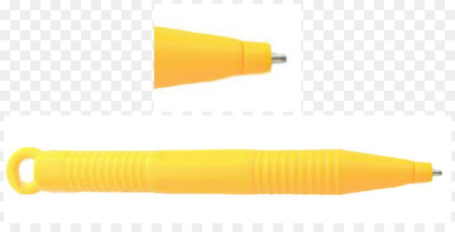 ปากกา，สีเหลือง PNG