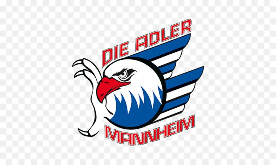 โลโก้ Adler Mannheim，ฮอกกี้ PNG