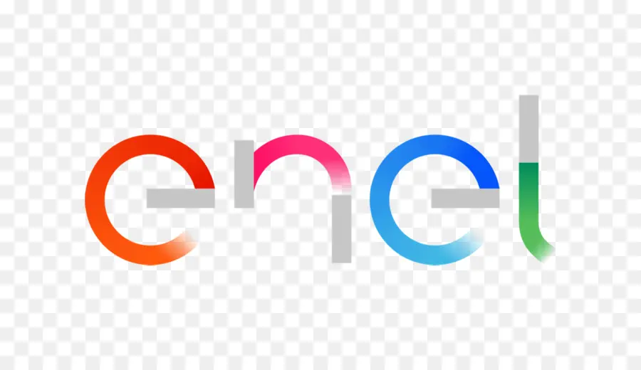 โลโก้ Enel，มีสีสัน PNG