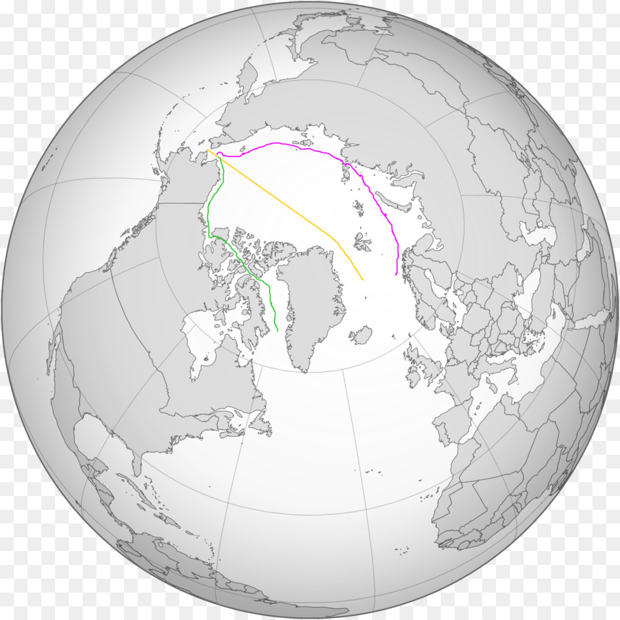 แผนที่อาร์กติก，โลก PNG