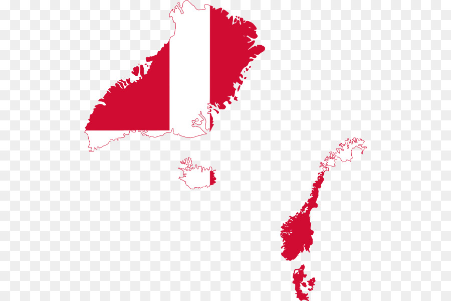 เขตของกรีนแลนด์เดนมาร์ก，ธงของเดนมาร์ก PNG