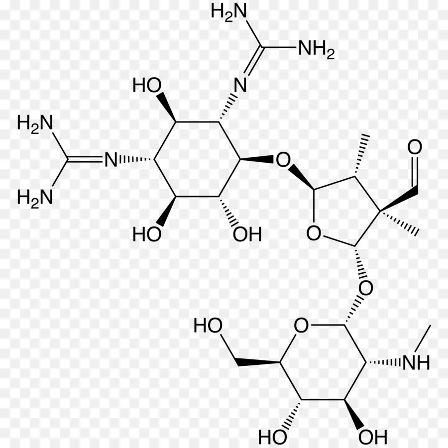 Streptomycin，โครงสร้าง PNG