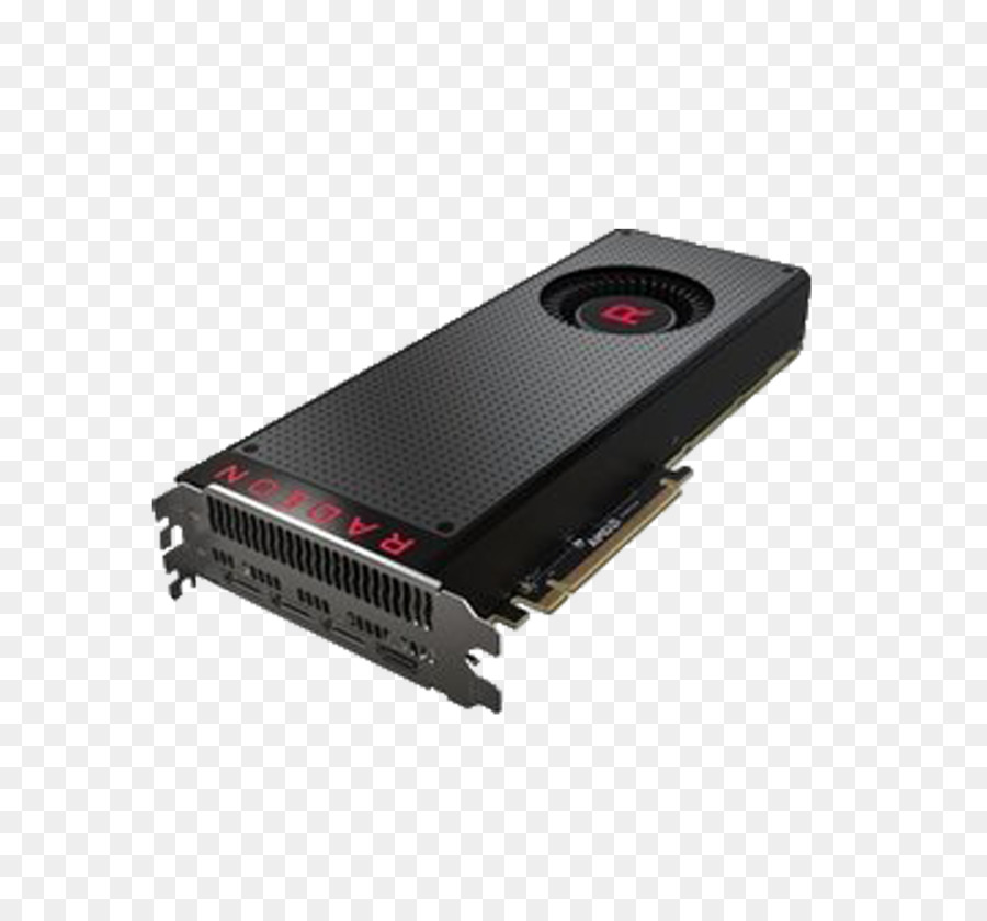 กราฟิกการ์ดวิดีโอ Adapters，Amd Radeon Rx Vega 568g PNG