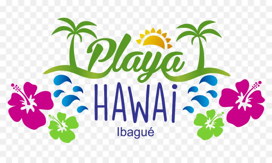 โลโก้hawagué Playa，หาดฮาวาย PNG