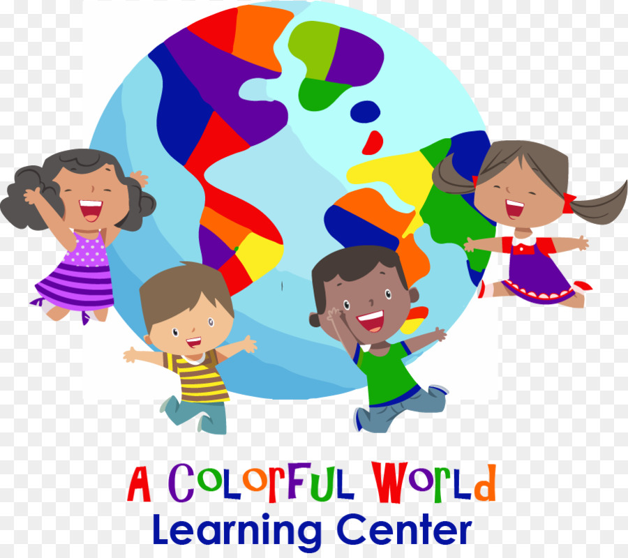โลกที่มีสีสรรการเรียนรู้ศูนย์กลาง，เด็กคนสนใจ PNG