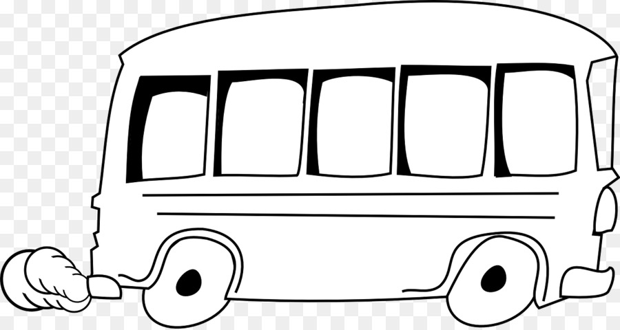 รถบัส，วาด PNG