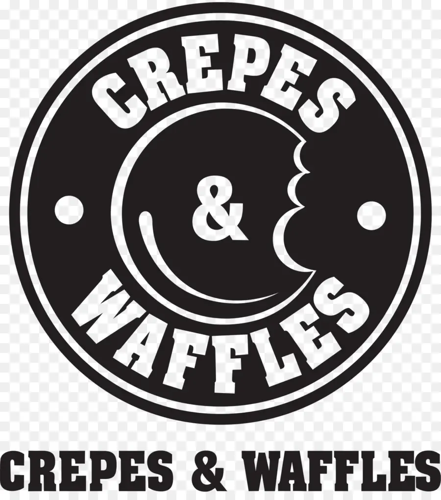 โลโก้ Crepes Waffles，ยี่ห้อ PNG