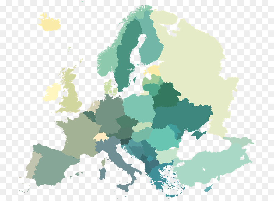 แผนที่ยุโรป，ทวีป PNG
