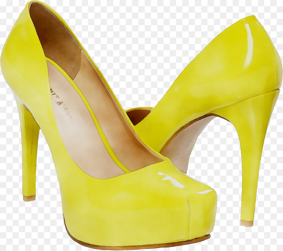 สีเหลือง，ส้นรองเท้า PNG