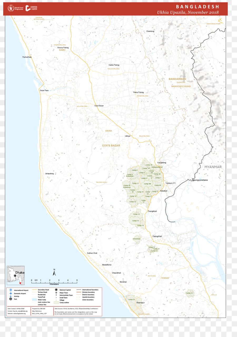 ที่ดินมากมาย，แผนที่ PNG