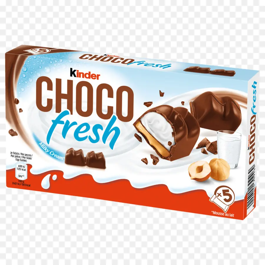 Kinder Choco Fresh，ช็อคโกแลต PNG