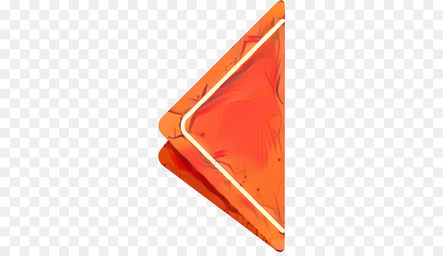 สามเหลี่ยม，สีส้ม PNG