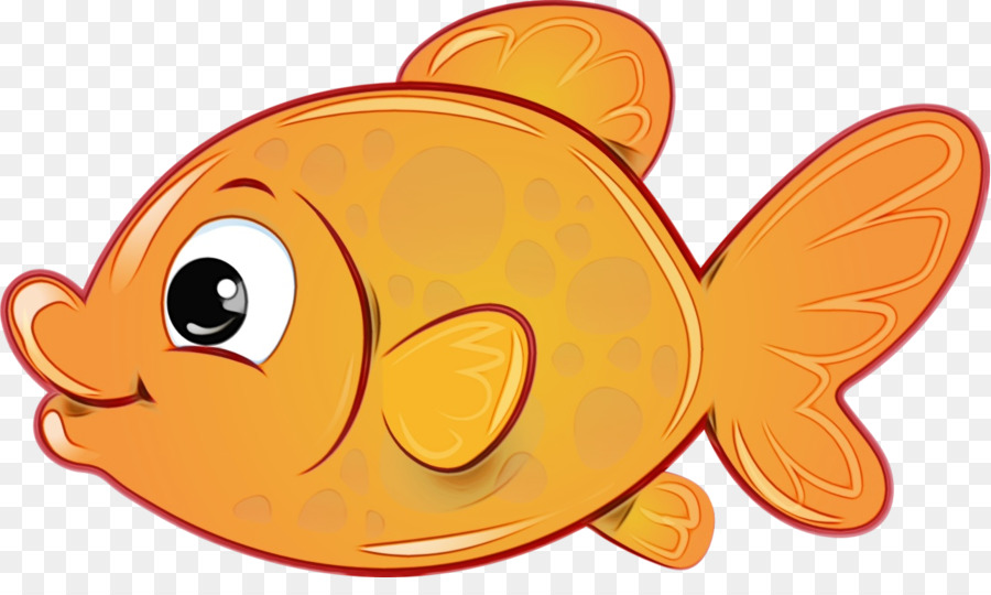 ปลา，สีส้ม PNG