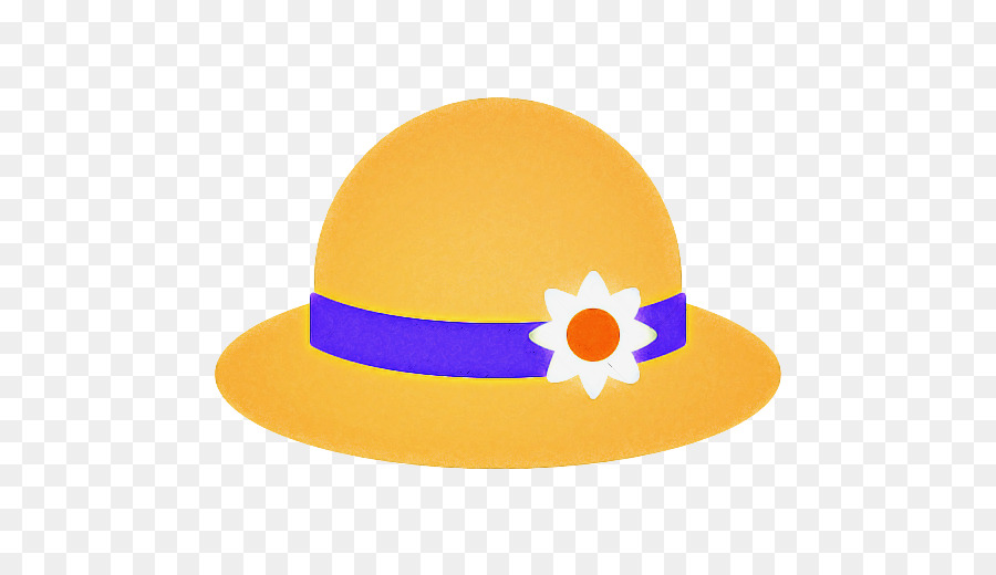 หมวก，สีเหลือง PNG